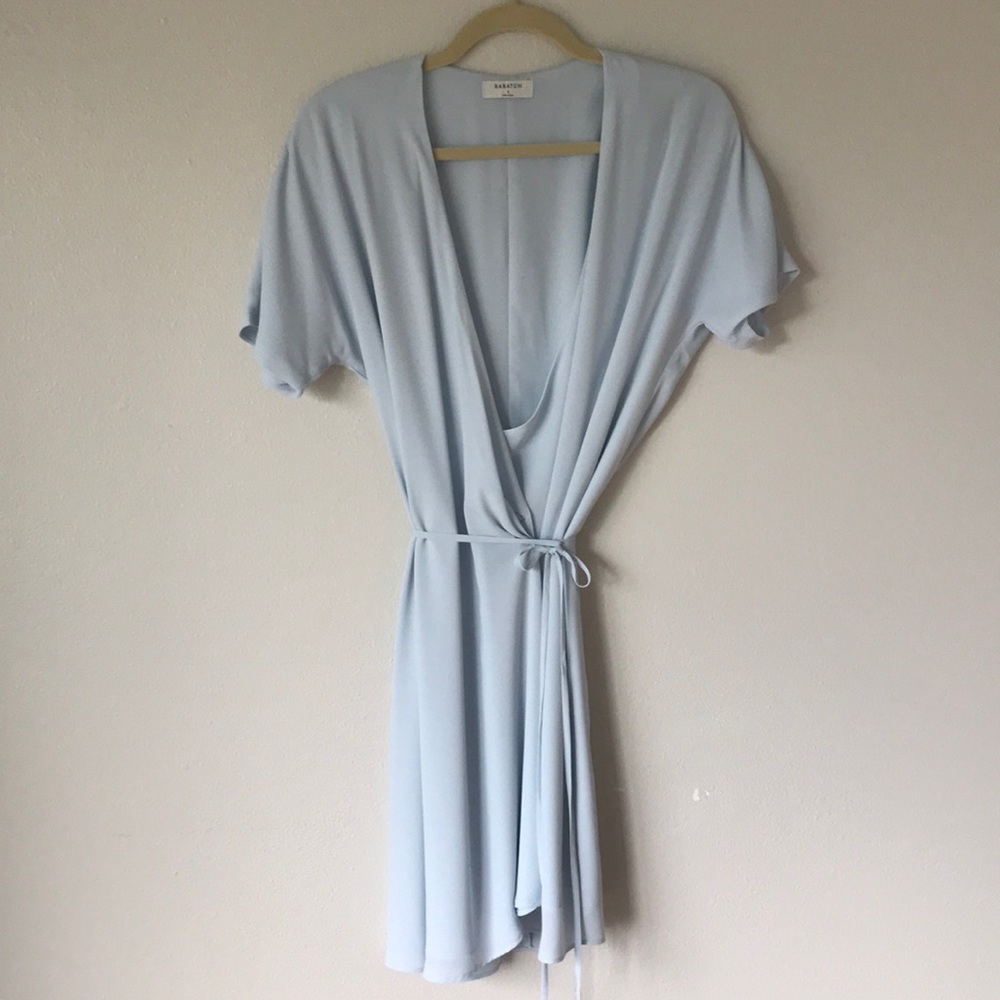 Babaton Wallace wrap dress